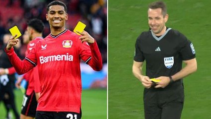 Futbol tarihine "Amine Adli vakası" olarak geçecek olay! Leverkusenli futbolcu hakemi bir türlü inandıramadı