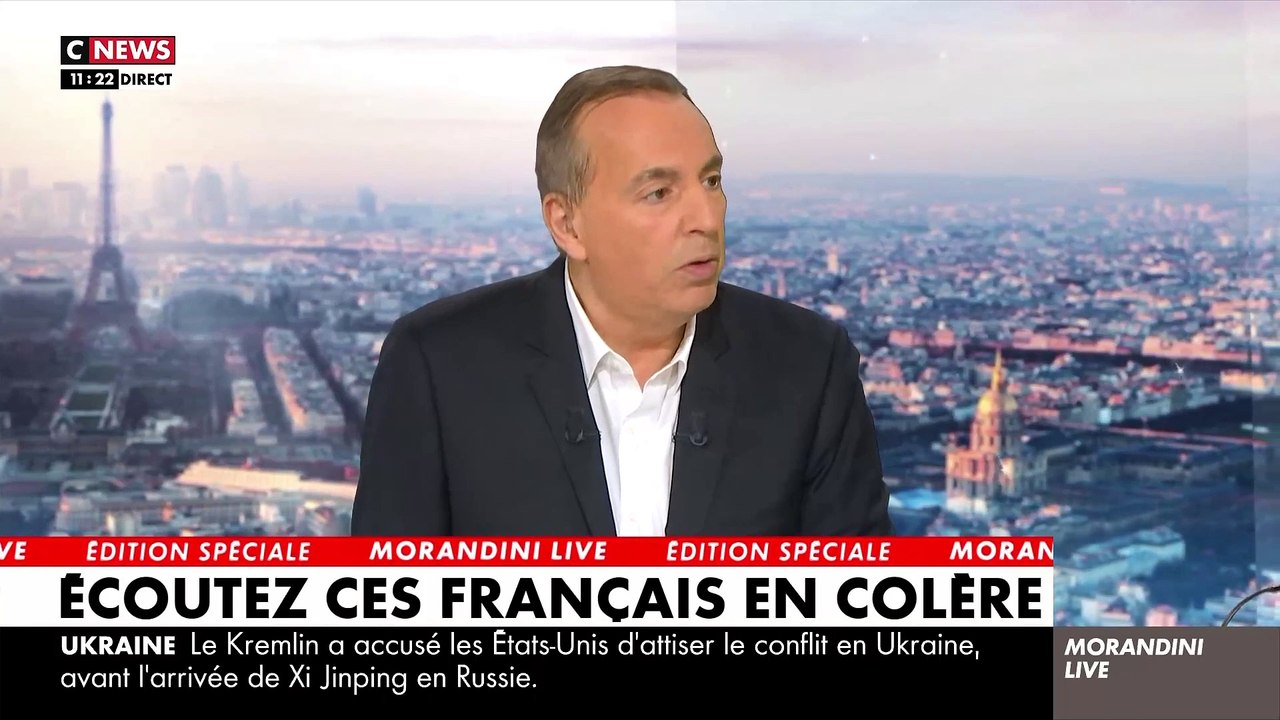 Retraites - Le coup de gueule de Jean-Marc Morandini ce matin sur CNews: "Faites travailler les gens comme moi 5 ans de plus si vous voulez mais pas les ouvriers déjà épuisés à 62 ans!" - Regardez