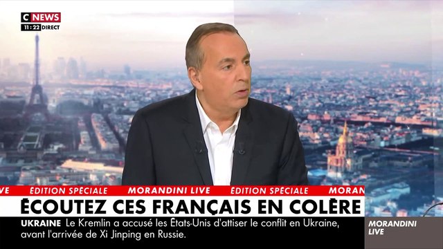 Retraites - Le coup de gueule de Jean-Marc Morandini ce matin sur CNews: Faites travailler les gens comme moi 5 ans de plus si vous voulez mais pas les ouvriers déjà épuisés à 62 ans! - Regardez