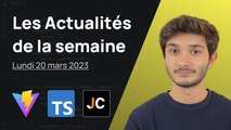 Sortie de TypeScript 5.0 en version stable - Actus JS de la semaine (20 mars 2023)