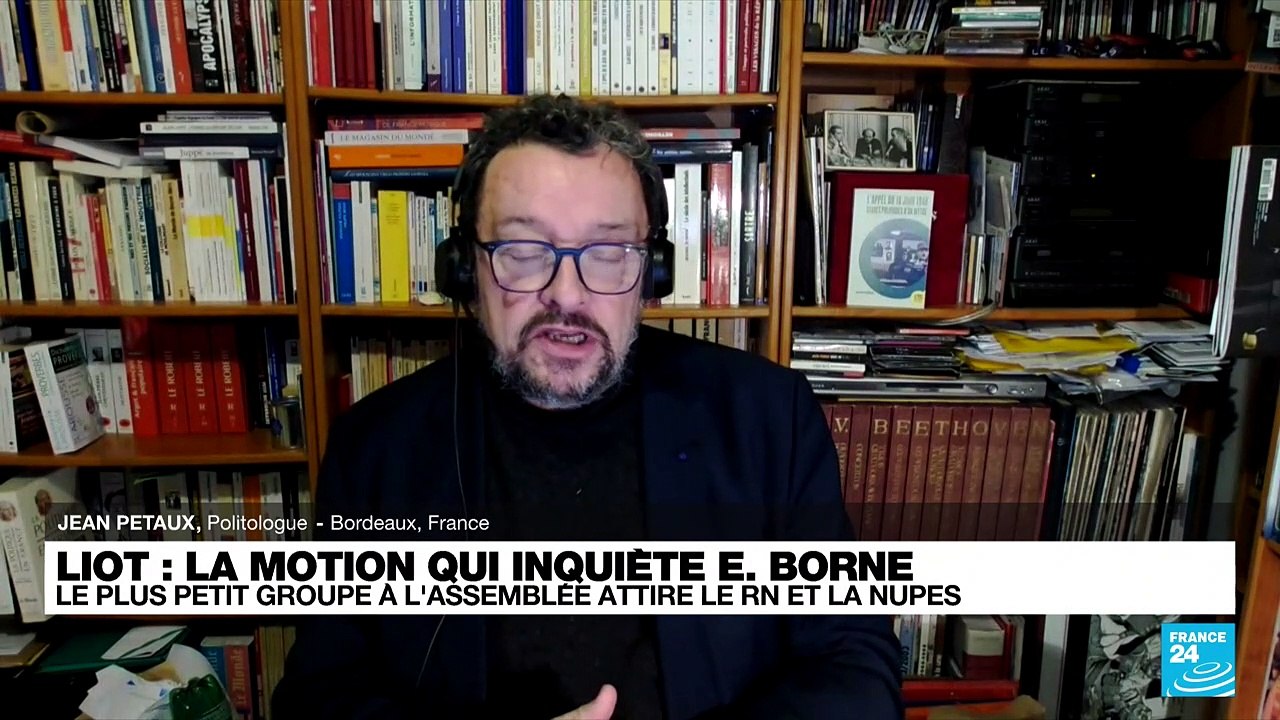 Liot : la motion qui inquiète E. Borne