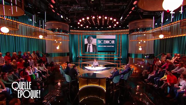 Tensions entre Eric Zemmour et Patrick Bruel dans Quelle époque le samedi 18 mars 2023 sur France 2