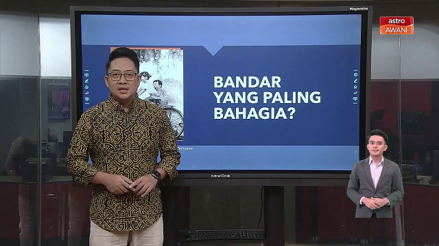 Petaling Jaya, Manjung, Kluang bandar paling bahagia di Malaysia