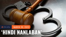 Hindi nanlaban: QC court acquits drug war survivor of direct assault