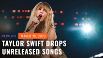Taylor Swift kicks off ‘The Eras Tour’ by dropping 4 unreleased songs