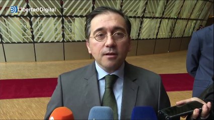 Albares dice que en Europa: "Se sorprenden de que el PP no vote en contra de la moción"
