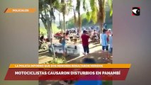 Motociclistas causaron disturbios en Panambí: dos menores resultaron heridas