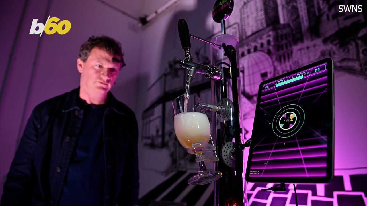 Mind-Controlled Pint Robot Delivers the Perfect...