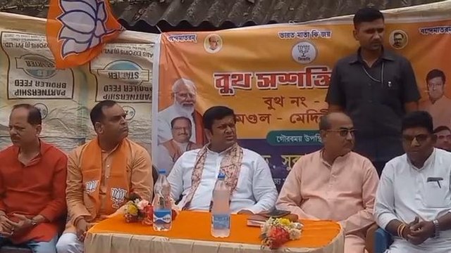 পঃ মেদিনীপুর: কড়া কটাক্ষ! দিদির দূত হয়ে যাঁরা আসছেন তাঁদের রক্তে মোদির টিকা