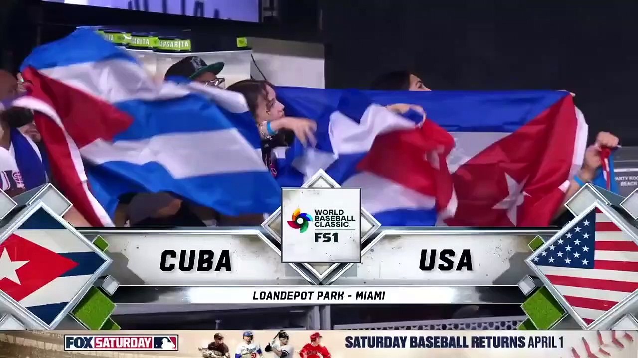 2023 World Baseball Classic Semifinals Cuba vs. USA Highlights video