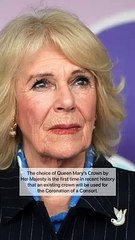 queen merry's crown is removed from display at the tower of london  ahed of the coronation