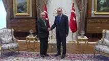 Cumhurbaşkanı Erdoğan, MHP Genel Başkanı Bahçeli ile bir araya geldi