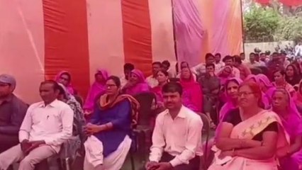 फिरोजाबाद: भारत मिशन के तहत शिक्षकों को दी प्री प्राइमरी शिक्षा की जानकारी