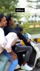 स्टंटबाजी पड़ा महंगा, वाहन जब्त कर लाइसेंस निलंबन