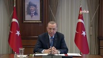 Erdoğan, Uluslararası Bağışçılar Konferansı'na bağlandı: Depremin yol açtığı yıkım maliyetinin yaklaşık 104 milyar doları bulacağı anlaşılıyor