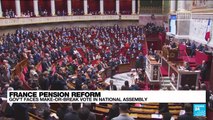 Macron's government faces 'moment of truth' over pension system overhaul