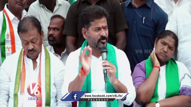 Revanth Reddy Calls Telangana People To Abolish CM KCR Govt _ TSPSC Paper Leak Case _ V6 News