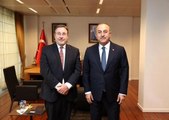 Bakan Çavuşoğlu, Brüksel'de AB ve BM temsilcileri ile görüştü