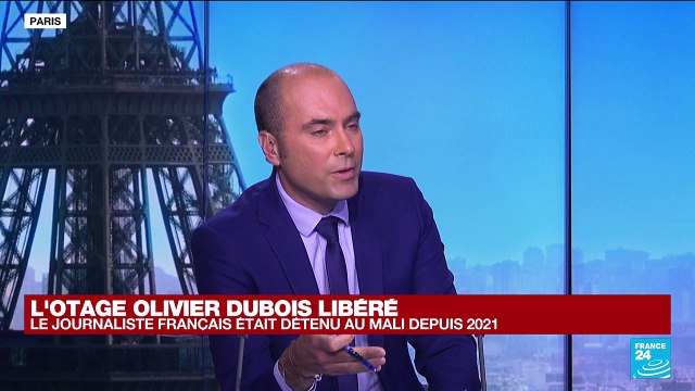 Détenu au Mali depuis 711 jours, le journaliste français Olivier Dubois a été libéré