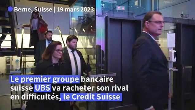 Suisse: la banque UBS absorbe Credit Suisse pour rétablir la confiance
