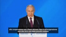 Putin: i legami con Paesi africani sono una priorità per Mosca