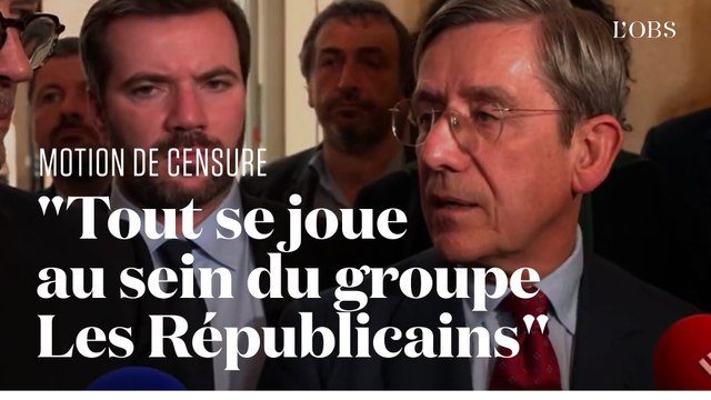 Charles de Courson appelle les Républicains à voter la motion de censure contre le gouvernement