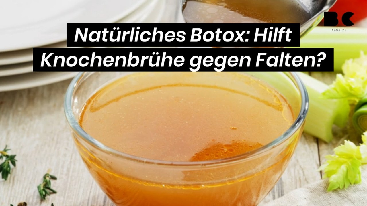 Natürliches botox: hilft knochenbrühe gegen falten?