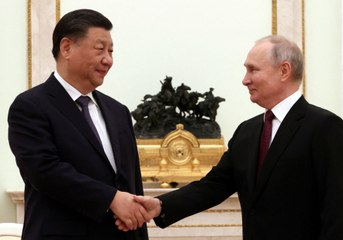 Download Video: El saludo de Vladímir Putin y Xi Jinping