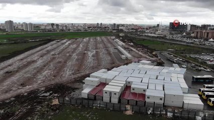 Diyarbakır'da 210 konteynerin 30'unun kurulumu yapıldı