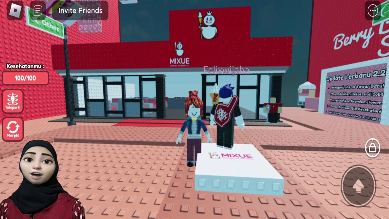 Menyelesaikan Misi di Tower Mixue‼️ Apakah berhasil⁉️ | ROBLOX Indonesia