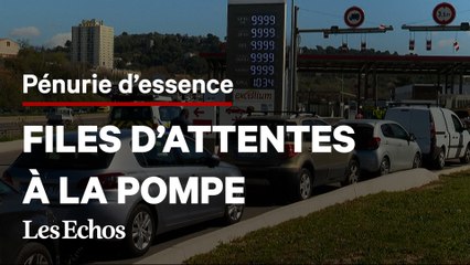 A Marseille, les files d'attentes s'allongent aux stations-services