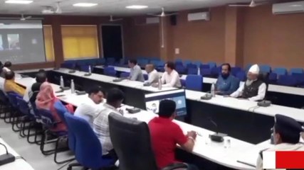 अलीराजपुर: कलेक्टोरेट में रेड क्रॉस सोसाइटी ने ली बैठक,अधिकारियों को दिए निर्देश