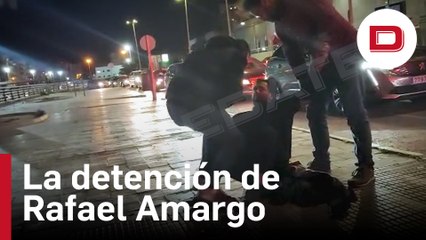 El video de la detención de Rafael Amargo en Alicante: «Mira lo que me están haciendo»