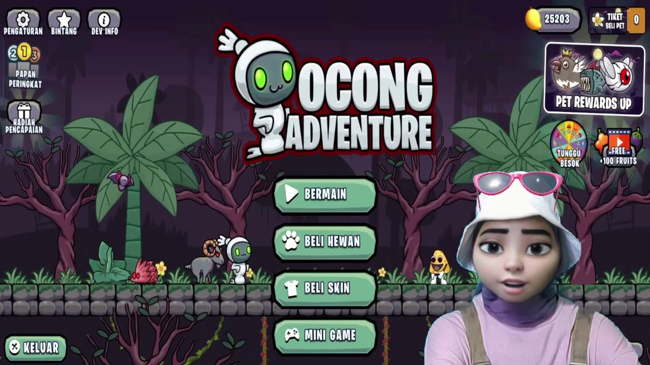 Pertama Kali Main Game Pocong Adventure - Dissa Tiara