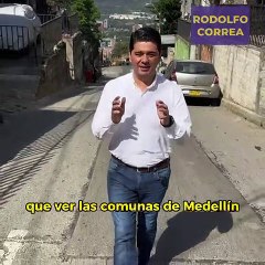 Rodolfo Correa recorre la ciudad este puente festivo