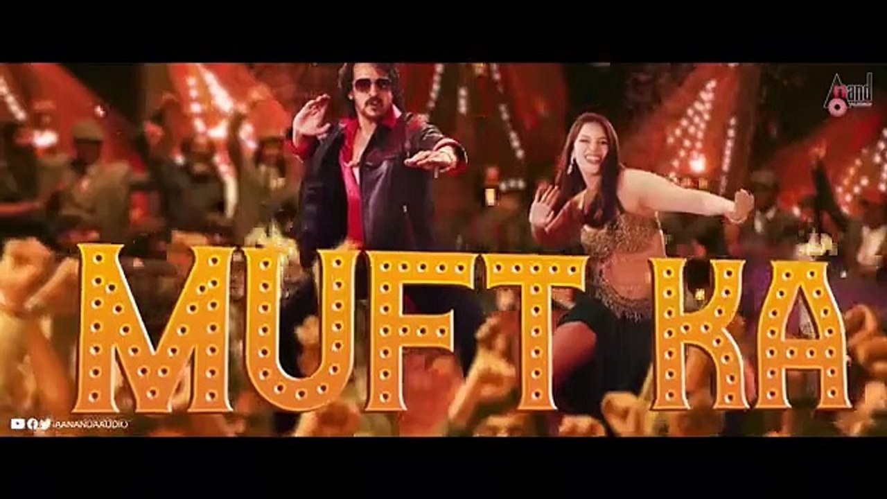 Main Toh Chali Hindi Lyrical Song Kabzaa - Tanya Hope - Upendra-  Sudeepa - R.Chandru - Ravi Basrur