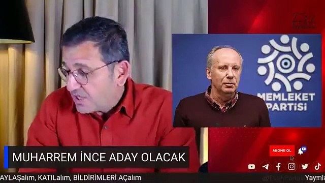 Fatih Portakal'dan Muharrem İnce'ye: Külliyen yalan, yalan söylüyorsunuz Muharrem Bey