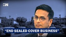 Headlines: 'End Sealed Cover Business': Chief Justice Blasts Government's Top Lawyer| DY Chandrachud