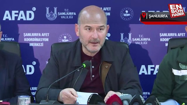 Süleyman Soylu sel felaketiyle ilgili çalışmalara ilişkin açıklamalarda bulundu