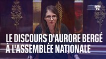 Motions de censure: le discours en intégralité d'Aurore Bergé, présidente du groupe 