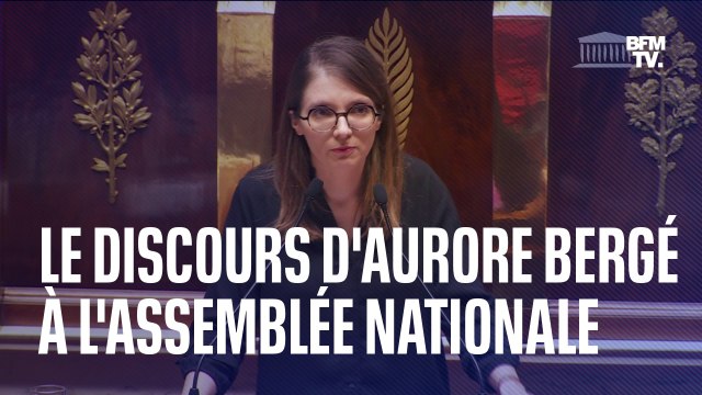 Motions de censure: le discours en intégralité d'Aurore Bergé, présidente du groupe Renaissance à l'Assemblée nationale