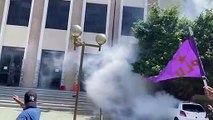 Reportan tiroteo frente Palacio de Justicia de Ciudad Nueva