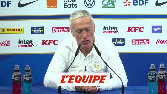 Deschamps : « On est gonflés à bloc » - Foot - Bleus