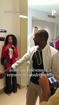 Les premières images d'Olivier Dubois après sa libération