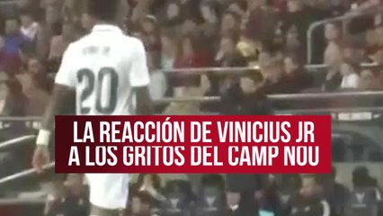 La contestación de Vinicius al Camp Nou cuando le gritaba muérete