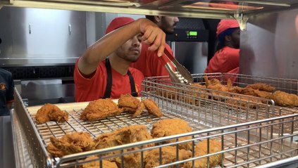 We get a sneak peak in Wales’ first Popeye’s