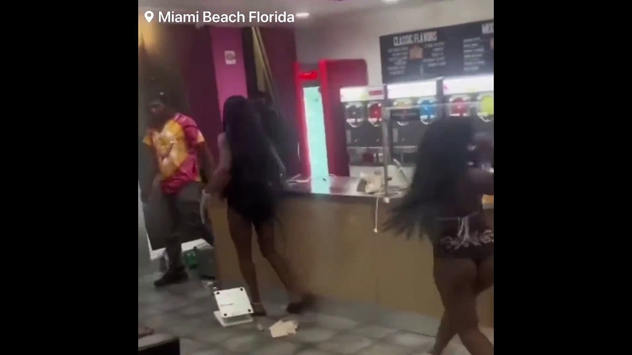 BREAKING: Reports of out control Spring Breakers jumping on occupied cars with fights breaking out