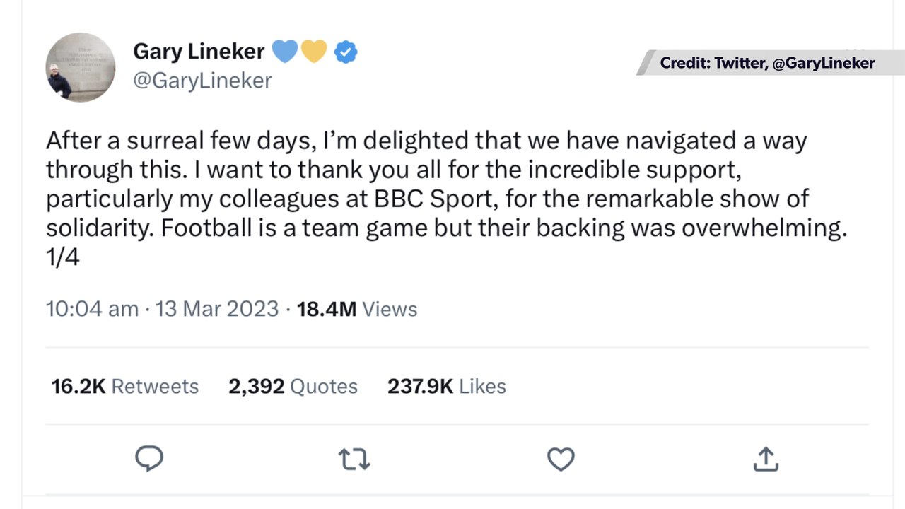 What do Bristolians think of Gary Lineker suspension? Do they agree with Bristol Rover’s who stood in solidarity with Lineker