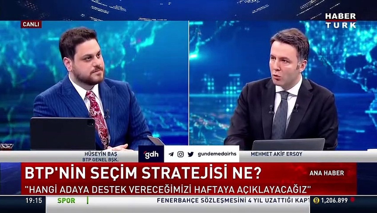 BTP lideri Hüseyin Baş'tan "tuvalet terliği" göndermesi