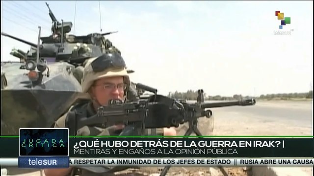 Jugada Crítica 20-03: Guerra en Irak, un fracaso de la agresiva política exterior estadounidense